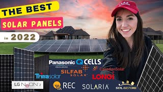 THE BEST SOLAR PANELS IN 2022
