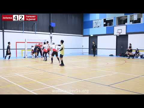 Futsal Super 5s- Box Hill Mixed League GF: Inferno vs Forever Injured