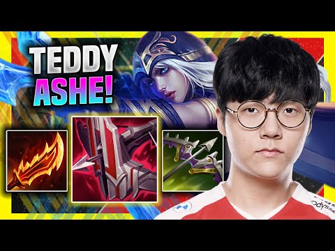 TEDDY IS A MONSTER WITH ASHE! - T1 Teddy Plays Ashe ADC vs Aphelios! | Season 11