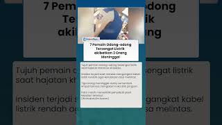 Download lagu Miris! 7 Pemain Odong odong Tersengat Listrik di Bekasi, 3 Orang Tewas mp3