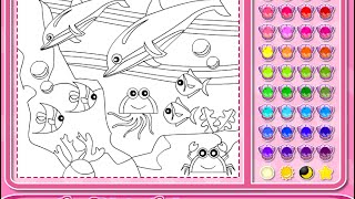 Ocean Coloring Pages For Kids - Ocean Coloring Pages