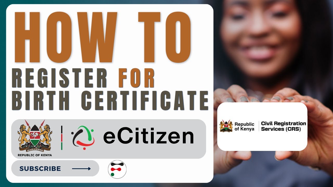 How to Apply for a Birth Certificate on eCitizen
