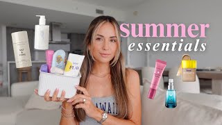 Look good, smell good, feel good SUMMER ESSENTIALS