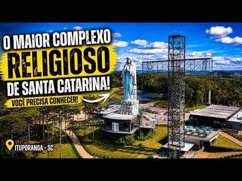 O Maior Complexo Religioso de Santa Catarina | Santuário Nossa Senhora de Lourdes