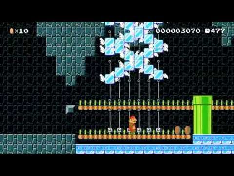 Underwater Grotto by Manne - SUPER MARIO MAKER - No Commentary 1AI