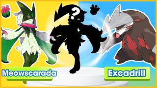 Pokemon Fusion | Meowscarada + Excadrill | pokemon infinite fusion challenge