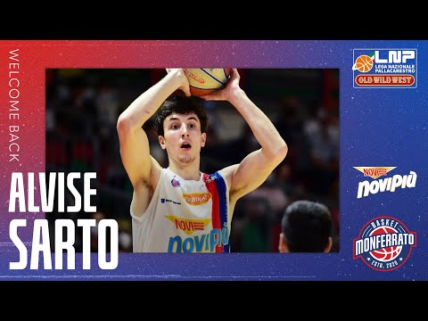 Welcome Alvise Sarto | Novipiù Monferrato Basket