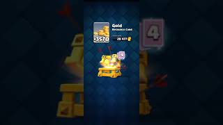 Opening a clan war chest in clash royale