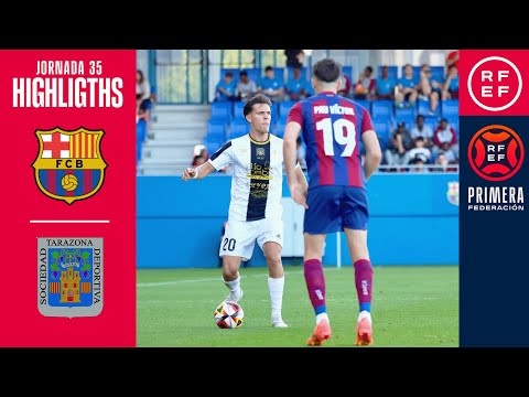 Resumen de Barça Atlètic vs SD Tarazona Matchday 35