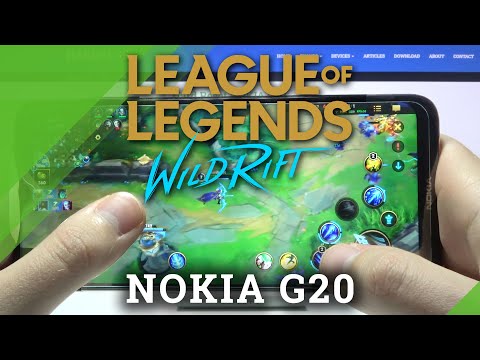Nokia G20 League of Legends: Wild Rift - Efficiency & Smoothness Test