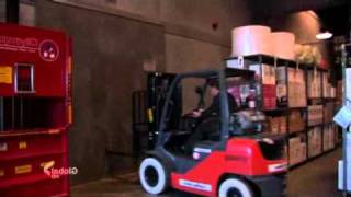 The Office: Dwight crashes forklift