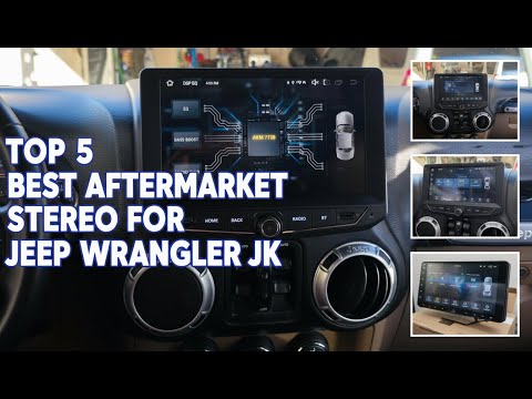 4+64G Car Stereo for Jeep Wrangler JL 2018-2021 & Gladiator JT 2020-2021 video review thumbnail