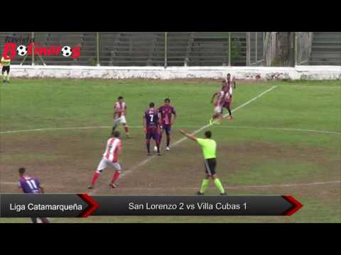 Liga Catamarqueña: San Lorenzo 2 vs Villa Cubas 1