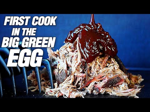 The PERFECT  FIRST COOK on a Big Green Egg | BGE Pulled Pork