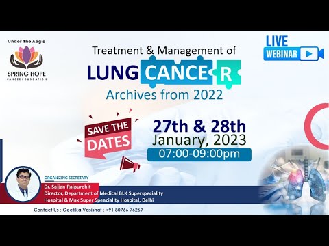 Treatment & Management Of Lung Cancer Archives 2022 - 27 Jan