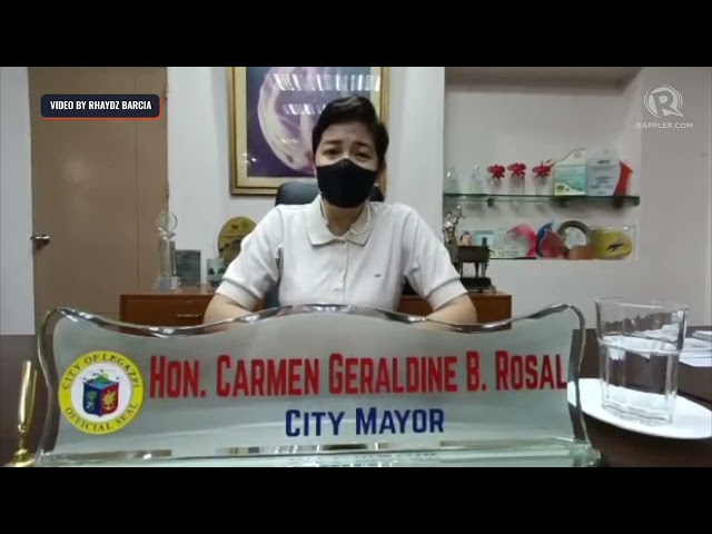 Supporters of Rosal couple protest in front of Legazpi City hall