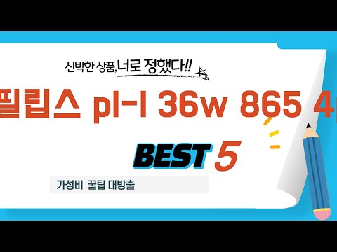 실패 없는 필립스 pl-l 36w 865 4p 쇼핑! 전문가 추천 TOP5