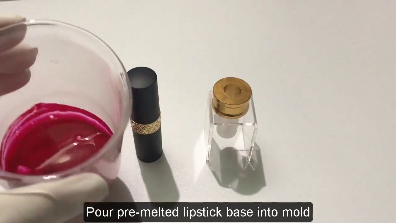 Silicone Lipstick Mold Heart Shape - Make Your Own Custom Lipstick