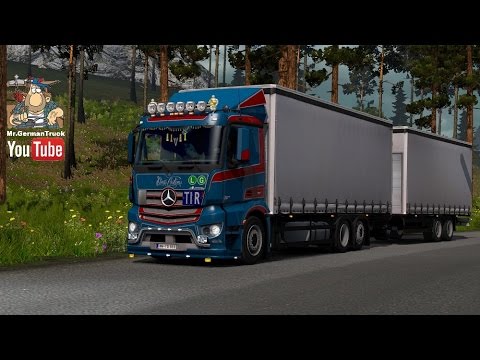 [ETS2 v1.25] Mercedes-Benz Antos '12 + Cabin DLC ready