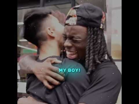 Kai Cenat Meets Ray & Tota For The First Time 🔥 #kaicenat #shorts #youtubeshorts #amp #viralvideo