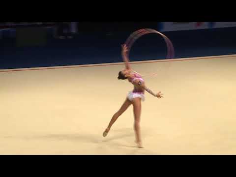 Laura Halford - Hoop - All Around -  Rhythmic British Champs 2018
