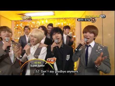 [ENG SUB/HD/110812] Super Junior Backstage Interview