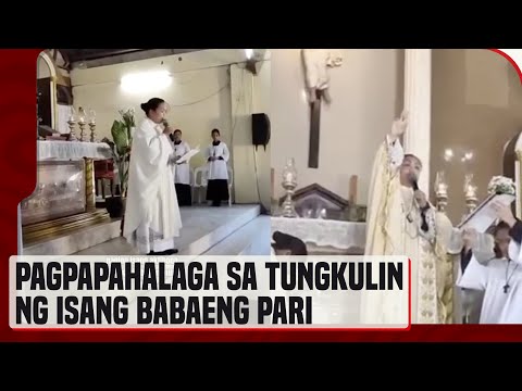 Rev. Gina Perez, ibinahagi ang kanyang karanasan bilang isang babaeng pari