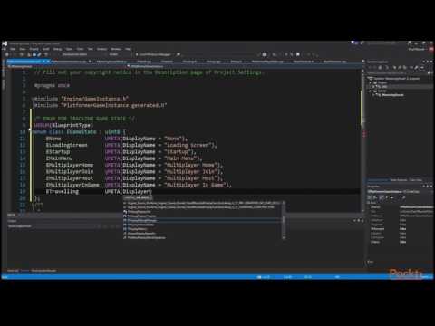 Building a Multiplayer 3D Platformer Building Out the Main Menu | packtpub com