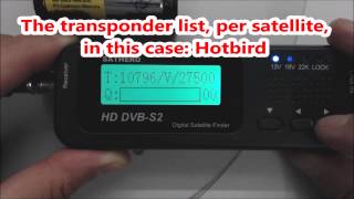 SatHero SH-100HD satellite finder