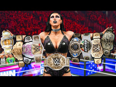 Every Belt Rhea Ripley Gets Is +100 Upgrade