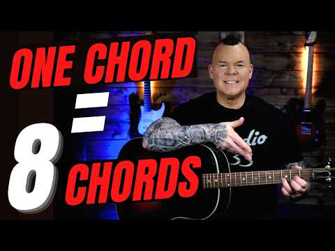 8 Easy Chords From 1 Chord You Already Know