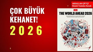 ÇOK BÜYÜK KEHANET! 2026 THE ECONOMIST DERGİSİ KAPAĞI!