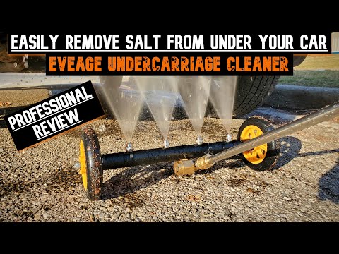 Must Have Tool to Clean your Car's Underbody. EVEAGE Undercarriage Pressure Washer Attachment Review