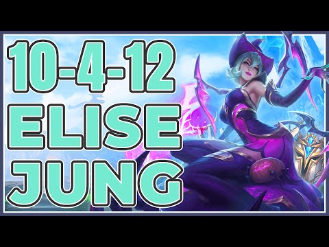 Elise Jungle S12: Challenger Thought Process Explanation (How To Play From Behind)