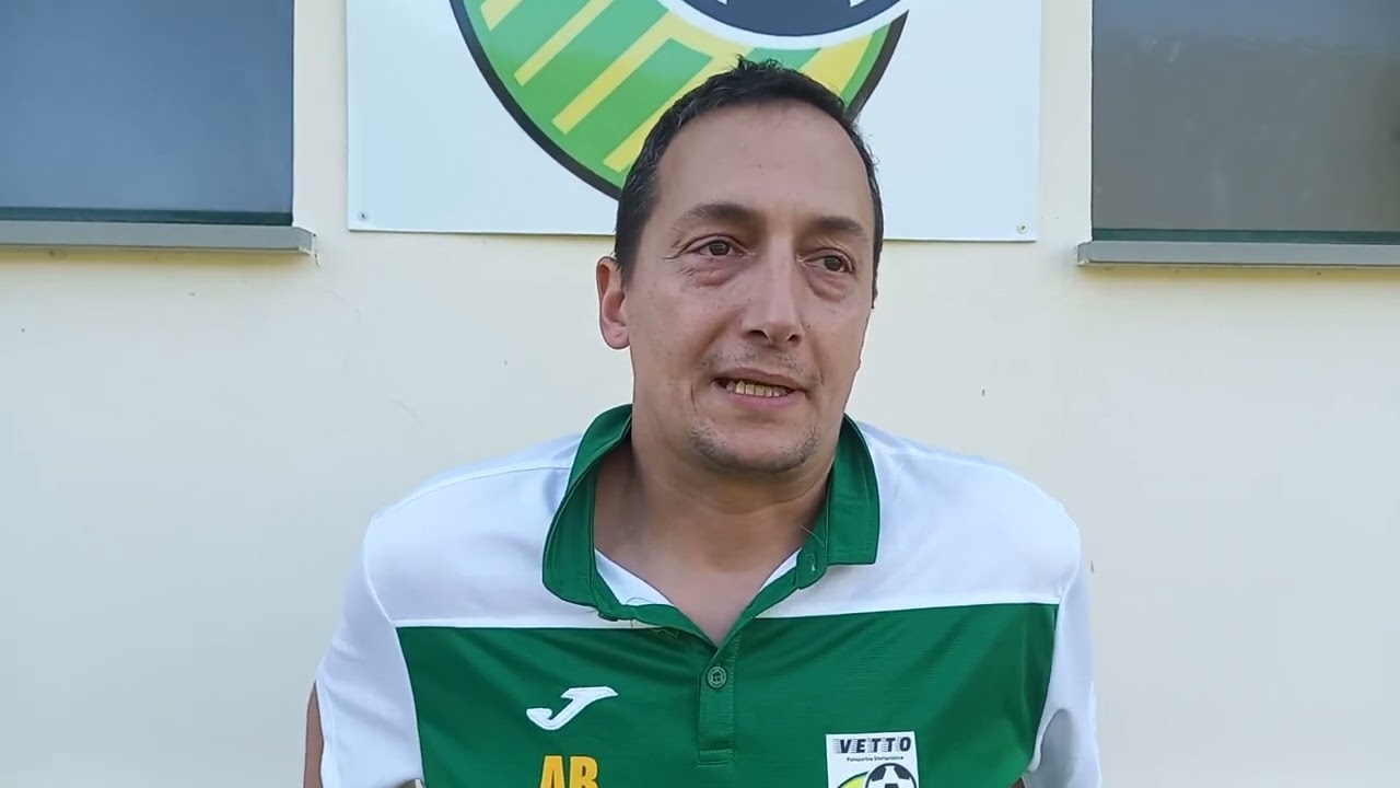 VIDEO. VETTO: IL COMMENTO DI MISTER MARCO PAOLI DOPO LA VITTORIA SUL COLLAGNA