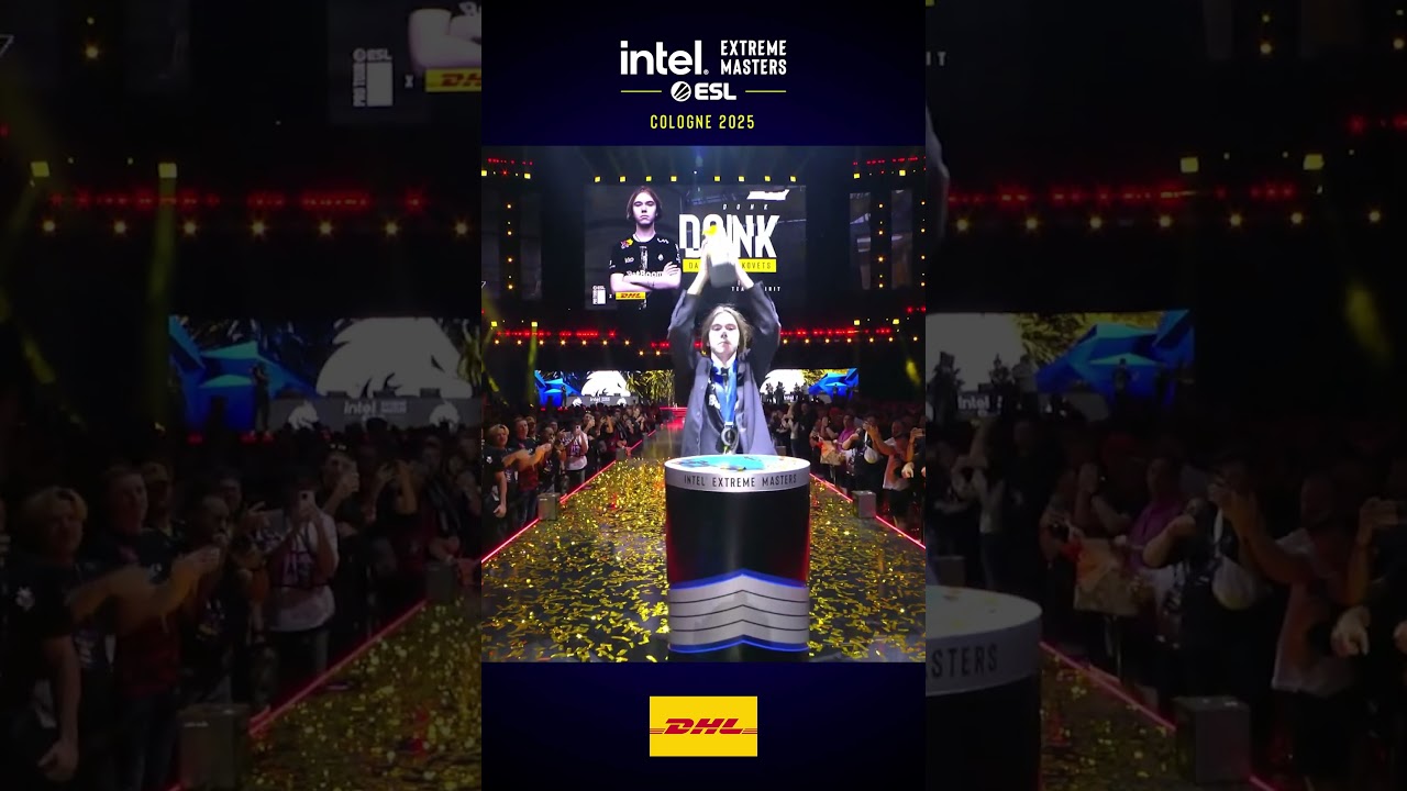 donk is the @dhl MVP of IEM Cologne 2025