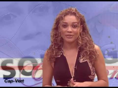 Solange Cesarovna representa Cabo Verde no AFROVISÃO