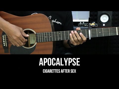 Apocalypse - Cigarettes After Sex | EASY Guitar Lessons - Chords - Guitar Tutorial