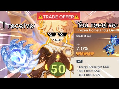 HP% and DEF% God Artifacts 💯 | AR50 ARTIFACT PAIN.EXE