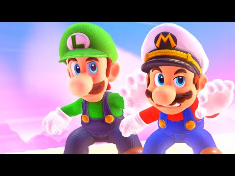 Super Luigi Odyssey 2 Player Co-Op - Walkthrough Part 8