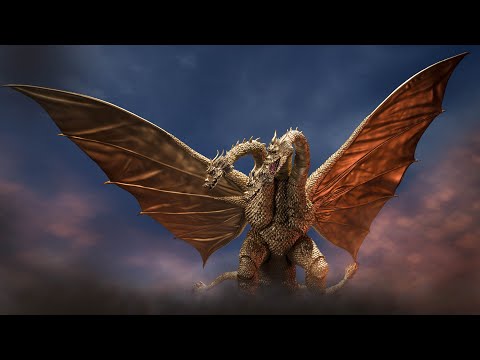 NEW S.H. MonsterArts King Ghidorah 1972 My First Impressions of First In Hand (NOT MINE) Photos