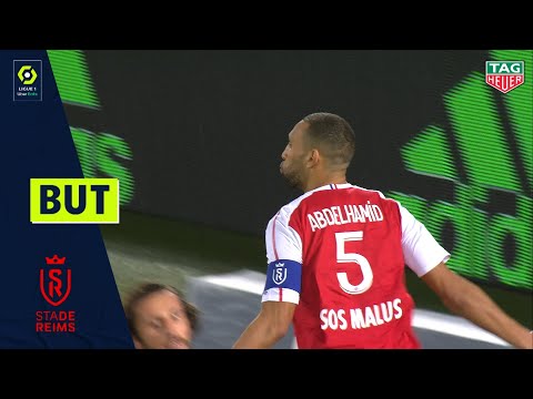 But Yunis ABDELHAMID (15' - STADE DE REIMS) FC GIRONDINS DE BORDEAUX - STADE DE REIMS (1-3) 20/21