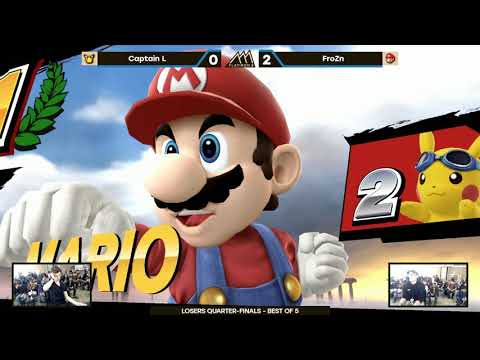 Flatiron 3 Losers Quarter-Finals - Captain L (Pikachu) vs FroZn (Mario)