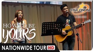 Migz and Maya sing 'How To Be Yours' theme song 'Ambon' live