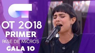 &quot;THE SCIENTIST&quot; - NATALIA | PRIMER PASE DE MICROS GALA 10 | OT 2018