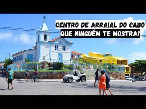 What will the center of Arraial do Cabo be like in 2026? Tourism, commerce, and real life!