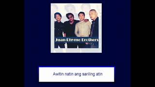 THE OPM SONG - Juan Rhyme (Lyric Video) OPM