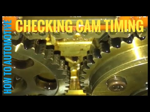 How to Check Cam Timing on a 2004 Honda CR-V 2.4 L Engine