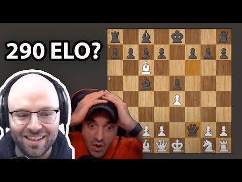 Reacting to Unbelievable 290 Elo Chess Video