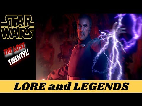 COUNT DOOKU and The LOST TWENTY | Star Wars Lore and Legends
